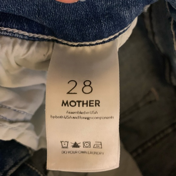 Mothers the sacred slit denim skirt - Picture 4 of 6